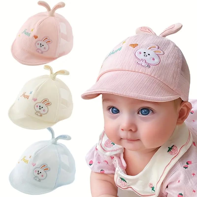 Peekaboo Cotton Sun Cap