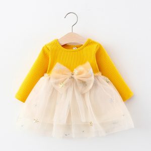 Baby Bow Tulle Party Dress