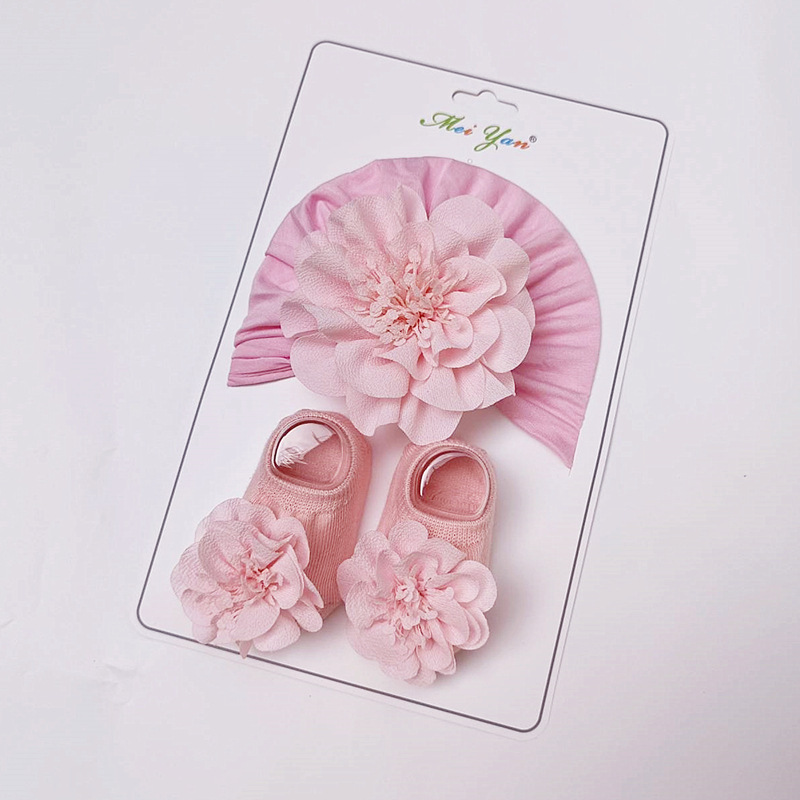 Headband & Socks Set Pink